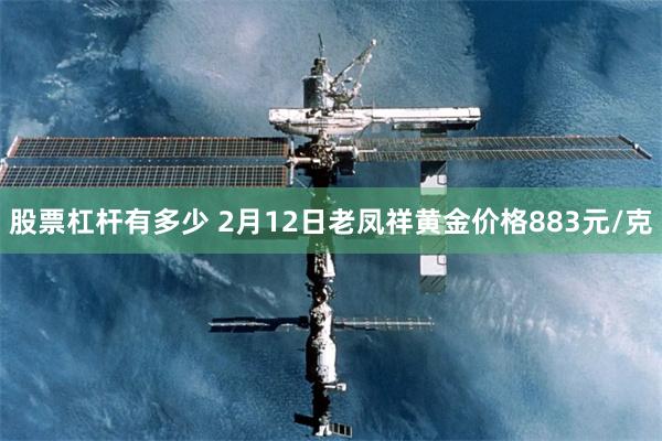 股票杠杆有多少 2月12日老凤祥黄金价格883元/克
