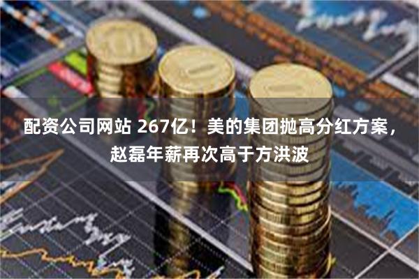 配资公司网站 267亿！美的集团抛高分红方案，赵磊年薪再次高于方洪波