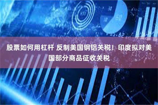 股票如何用杠杆 反制美国钢铝关税！印度拟对美国部分商品征收关税