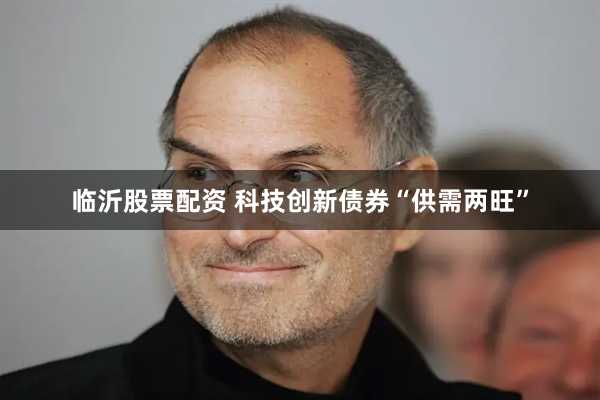 临沂股票配资 科技创新债券“供需两旺”