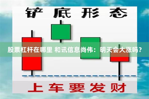 股票杠杆在哪里 和讯信息尚伟：明天会大涨吗？