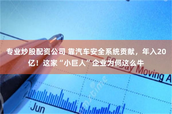 专业炒股配资公司 靠汽车安全系统贡献，年入20亿！这家“小巨人”企业为何这么牛