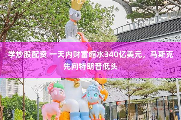 学炒股配资 一天内财富缩水340亿美元，马斯克先向特朗普低头