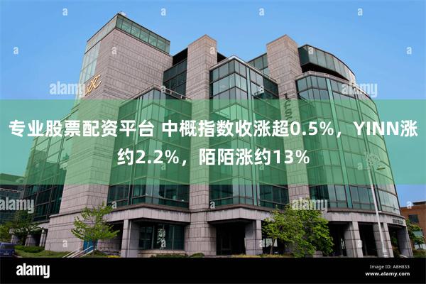 专业股票配资平台 中概指数收涨超0.5%，YINN涨约2.2%，陌陌涨约13%
