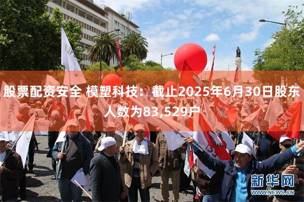 股票配资安全 模塑科技:截止2025年6月30日股东人数为83,529户