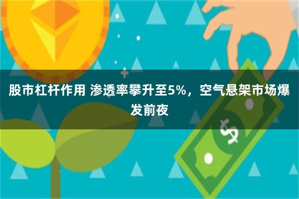 股市杠杆作用 渗透率攀升至5%，空气悬架市场爆发前夜