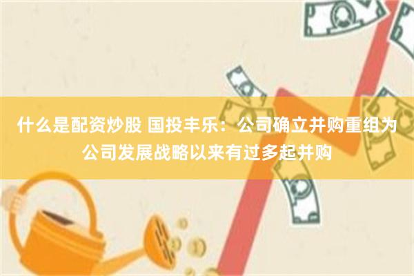 什么是配资炒股 国投丰乐：公司确立并购重组为公司发展战略以来有过多起并购