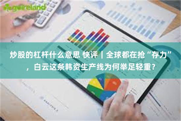 炒股的杠杆什么意思 快评｜全球都在抢“存力”，白云这条韩资生产线为何举足轻重？