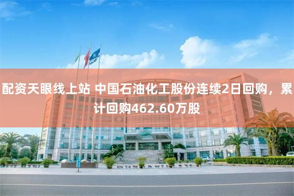 配资天眼线上站 中国石油化工股份连续2日回购，累计回购462.60万股