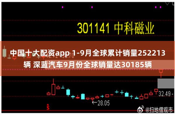 中国十大配资app 1-9月全球累计销量252213辆 深蓝汽车9月份全球销量达30185辆