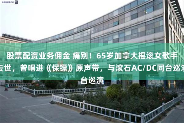 股票配资业务佣金 痛别！65岁加拿大摇滚女歌手去世，曾唱进《保镖》原声带，与滚石AC/DC同台巡演