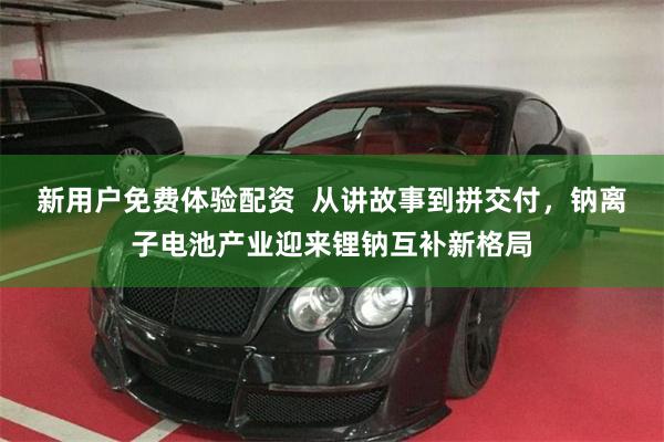 新用户免费体验配资  从讲故事到拼交付，钠离子电池产业迎来锂钠互补新格局