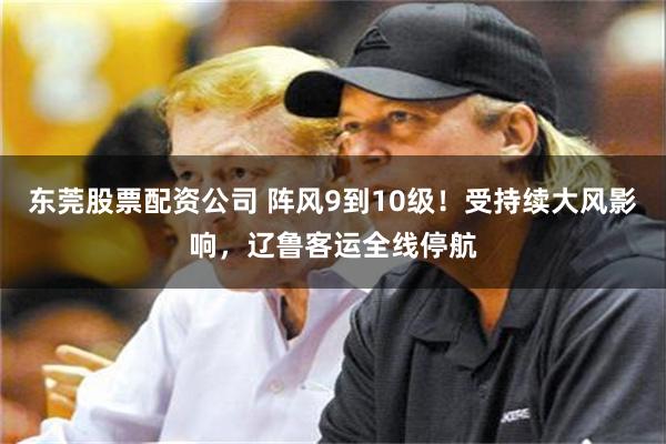 东莞股票配资公司 阵风9到10级！受持续大风影响，辽鲁客运全线停航